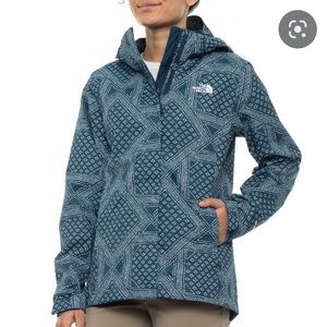 The North Face Venture Blue Bandana-print Rain Jacket